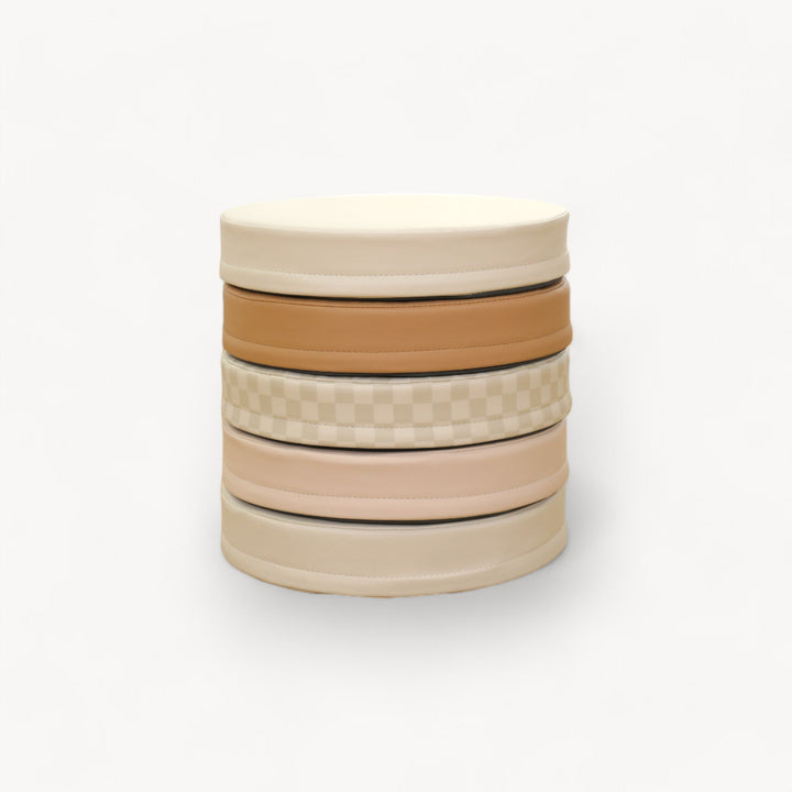 Stapelkussens Sand Stripe
