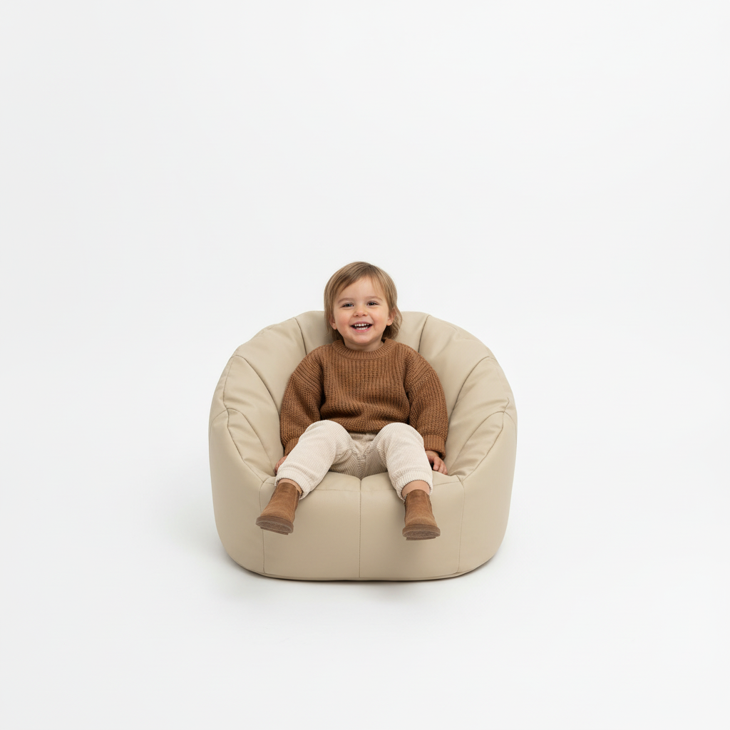 Kind heeft veel plezier en zit comfortabel in de mooie zitje