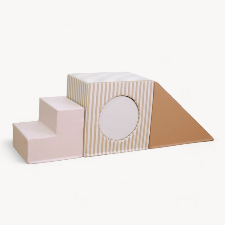 PRE - ORDER - SOFTPLAY BLOK SPEELSET - SAND STRIPE - HENVAE