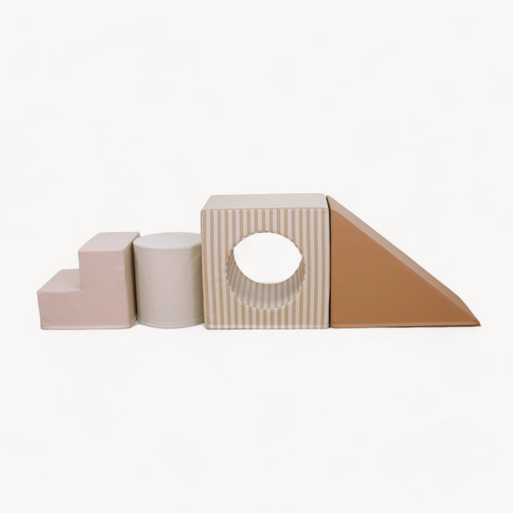 PRE - ORDER - SOFTPLAY BLOK SPEELSET - SAND STRIPE - HENVAE