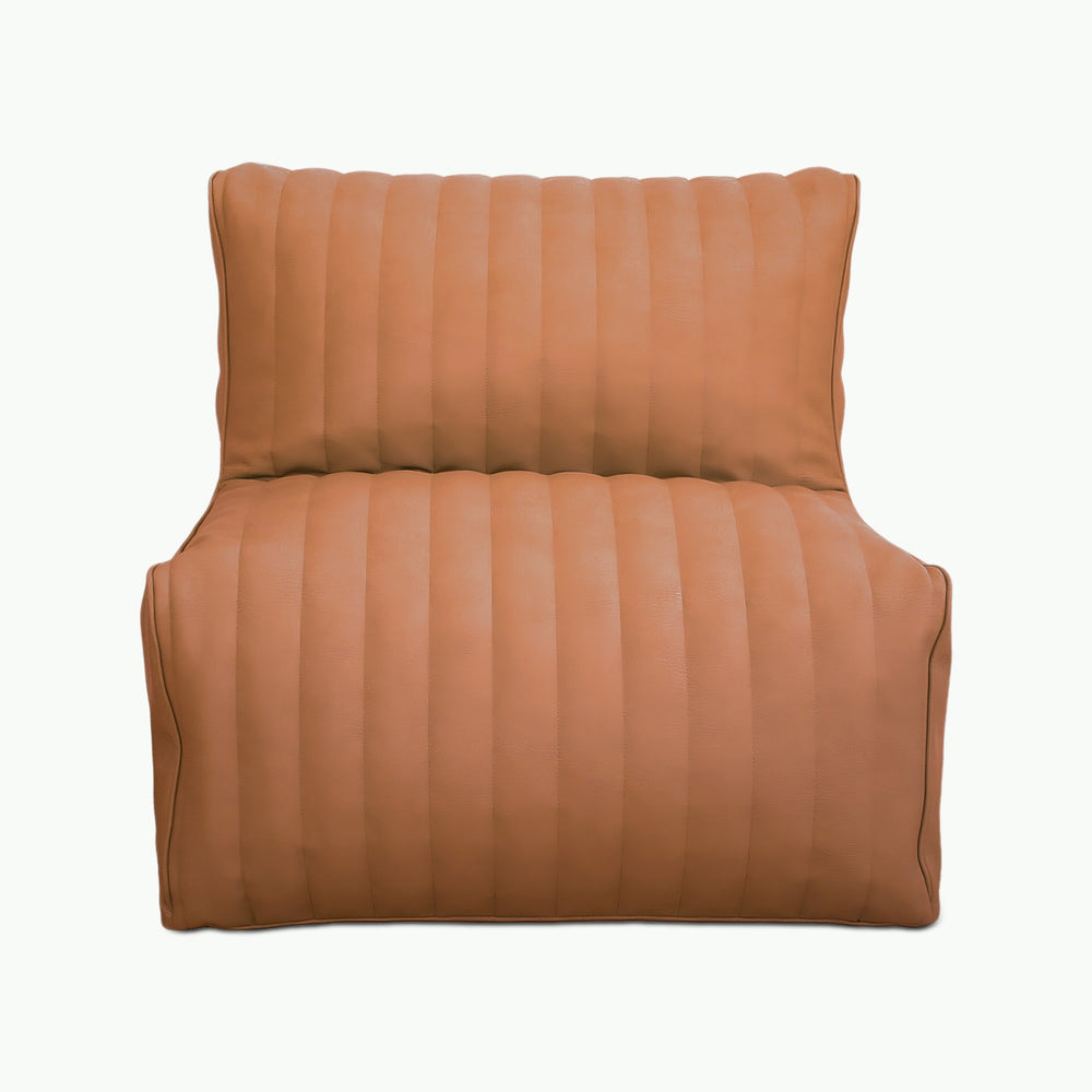 LEREN ZITZAK - ZITZAK KINDEREN - ZITZAK KINDERKAMER COGNAC - KINDERKAMER DECOREREN -SPEELKAMER – ZITZAK PEUTER - FRONT- FRONT